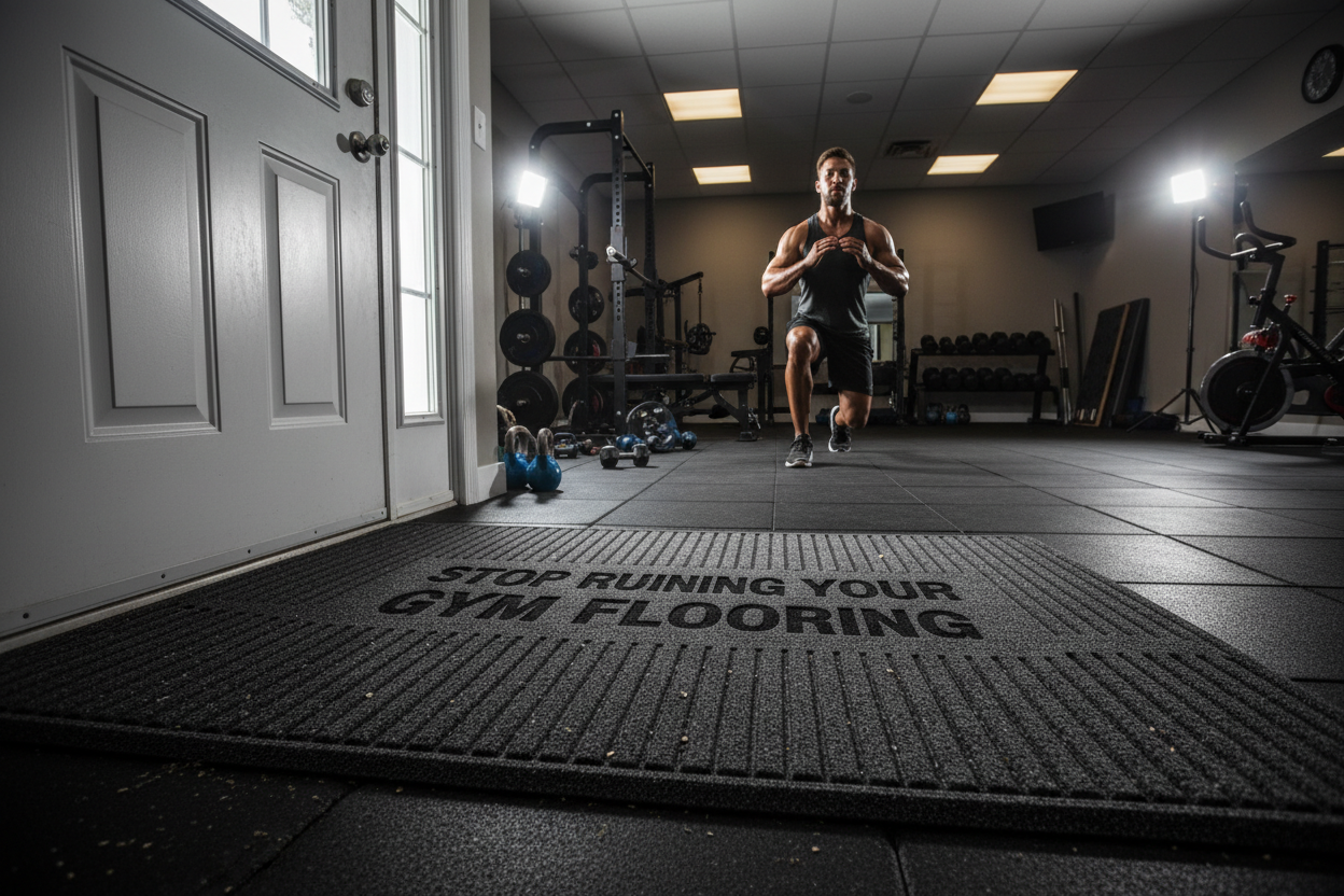 30 x 48 Outdoor Mat: Stop Ruining Your Gym Flooring