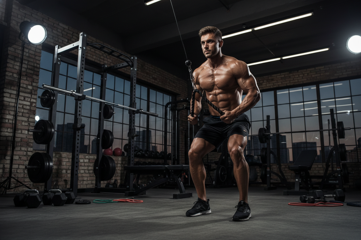 Standing Ab Exercises With Weights: Why Floor Crunches Are Dead