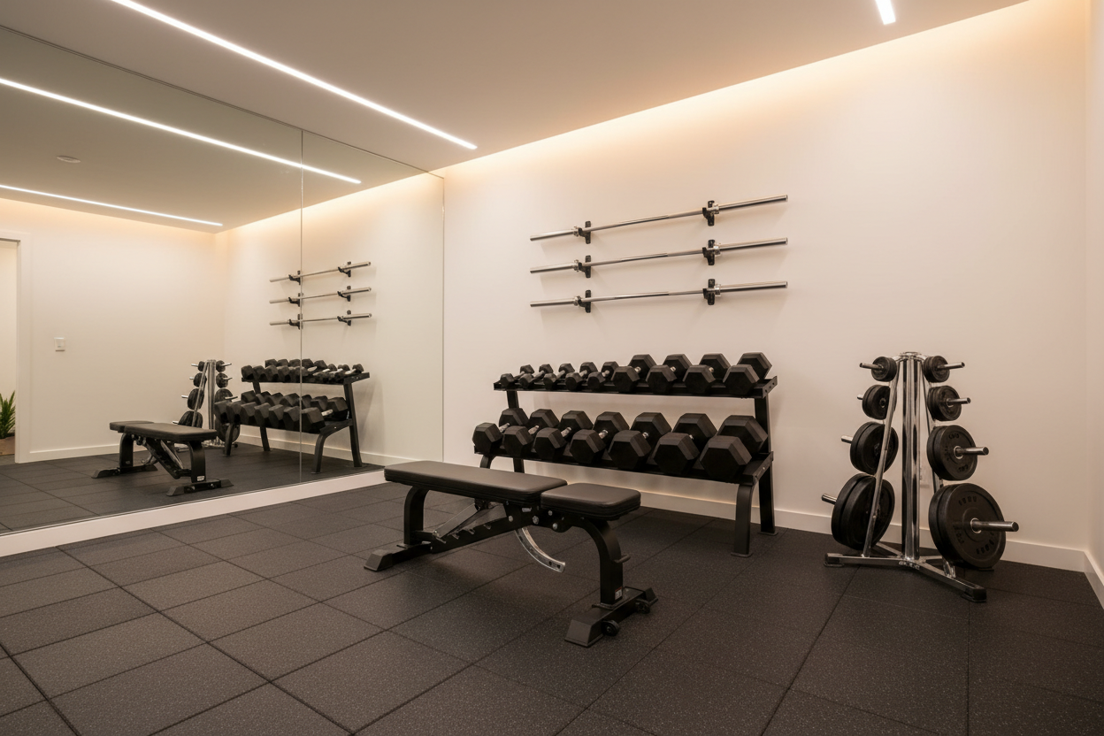 Is Your Home Gym a Mess? Here’s How to Organize Your Iron for Good