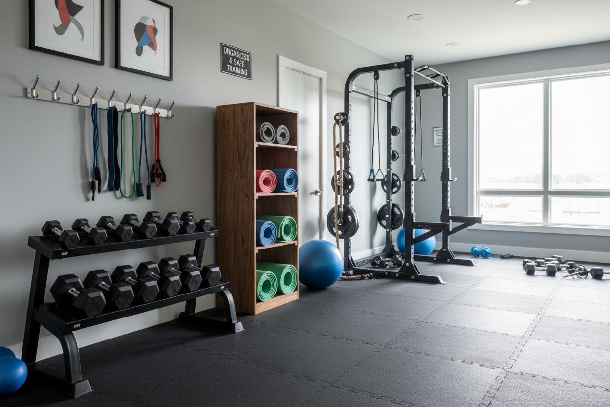 Is Your Home Gym a Safety Hazard? The Overlooked Key to Organized Training