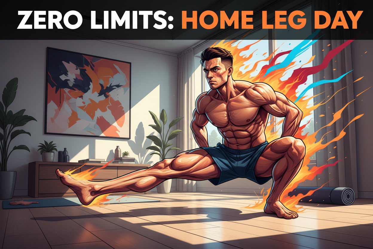 Massive Legs, Zero Gear: The Ultimate Home Lower Body Guide