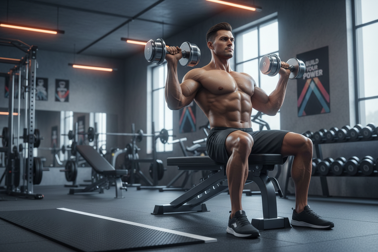 Master the Art of Building a Strong Chest with Dumbbells
