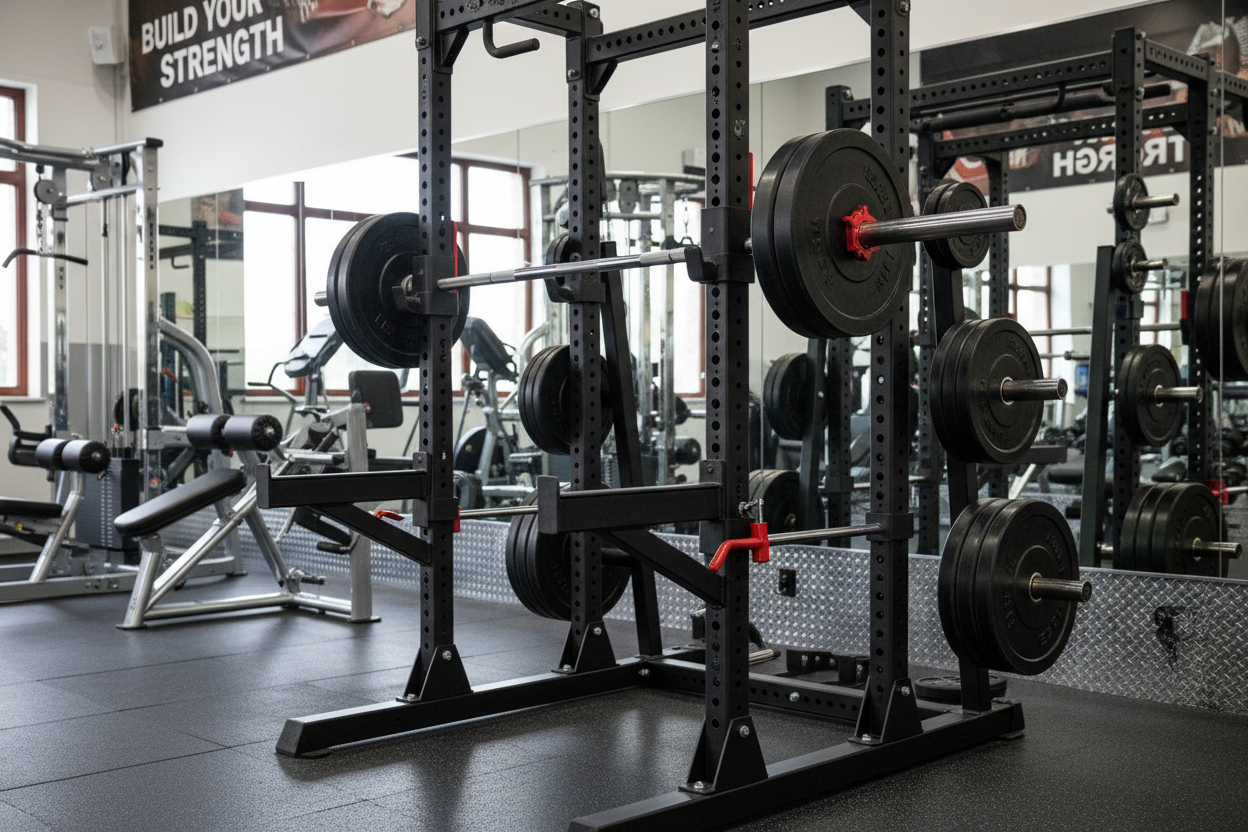 Mastering Power Rack Squats for Strength and Safety