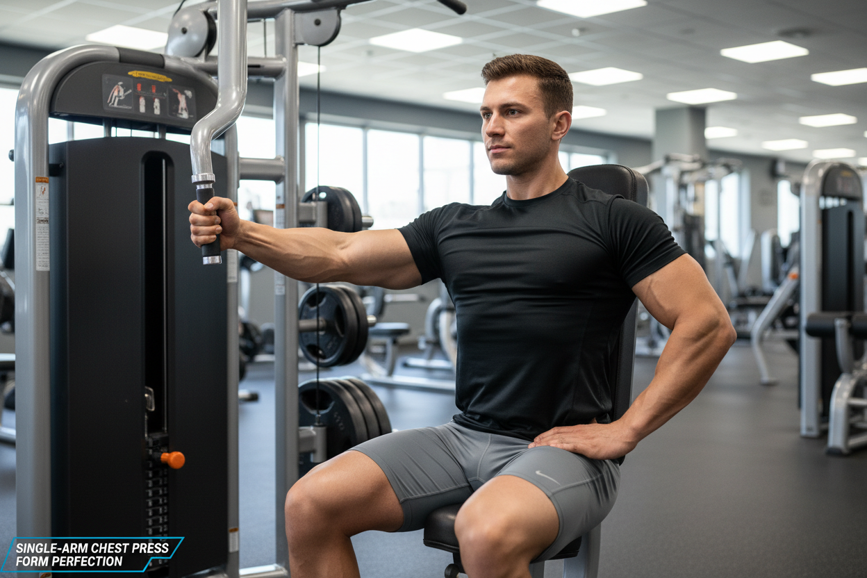 Mastering the Single-Arm Chest Press Machine for Balanced Strength