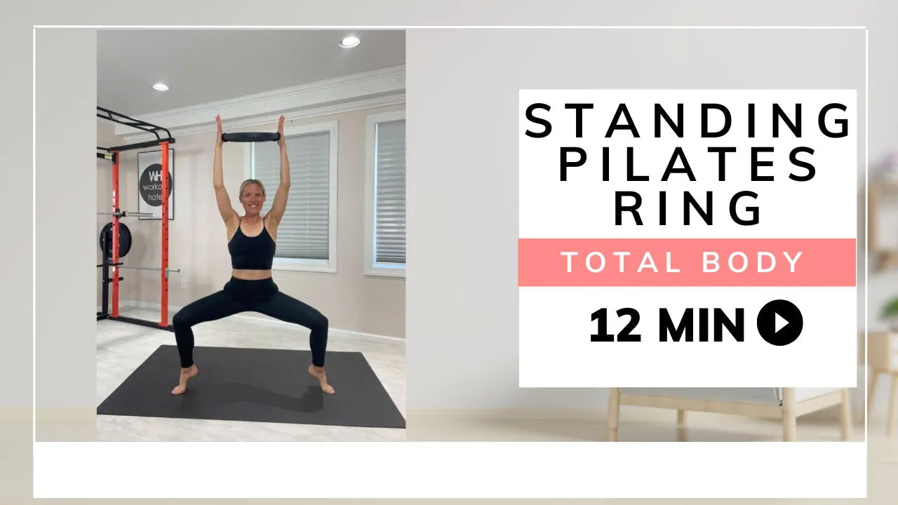 STANDING PILATES RING | Full Body | 12- Minutes