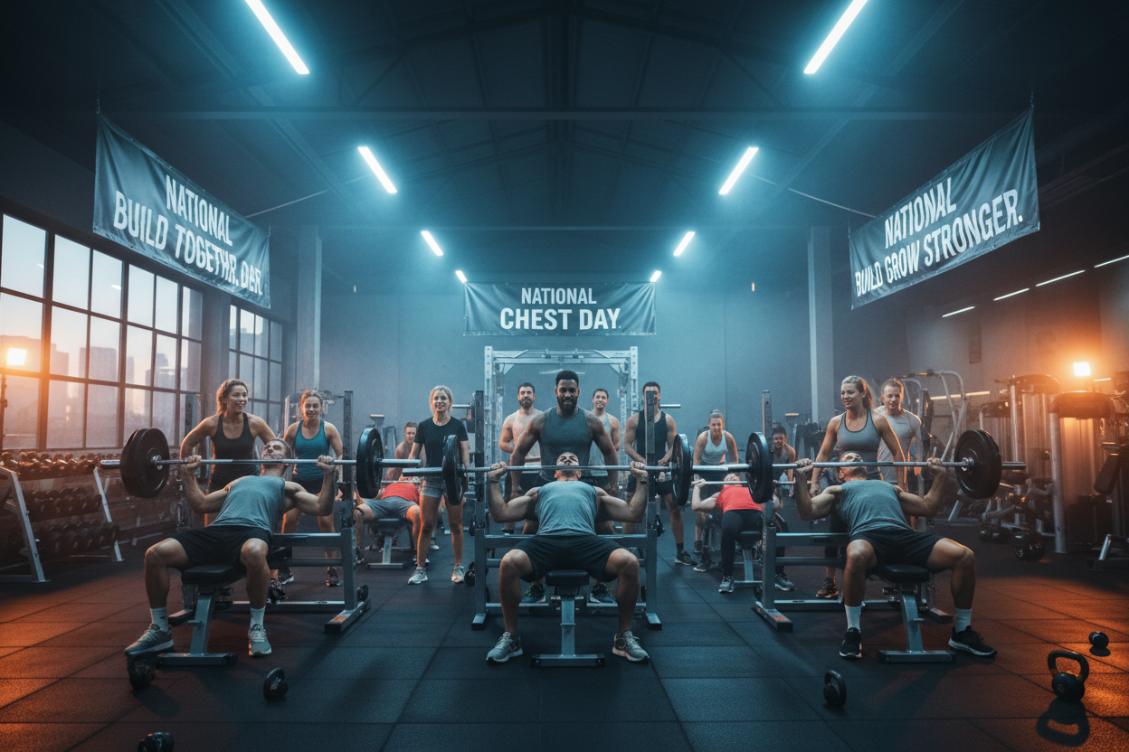 National Chest Day: When Lifters Around the World Bench Together