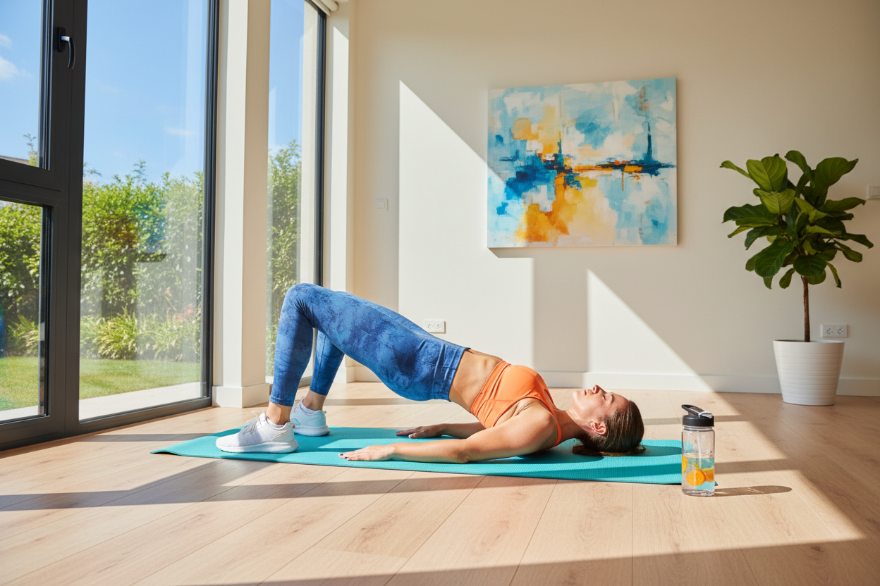 No Gym Required: The Only Floor Leg Workout You Need to Sculpt and Tone