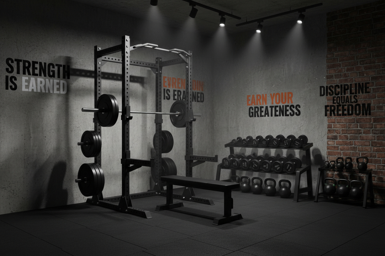 Power Racks, Motivation, and Making Your Home Gym Feel Like a Pro Setup