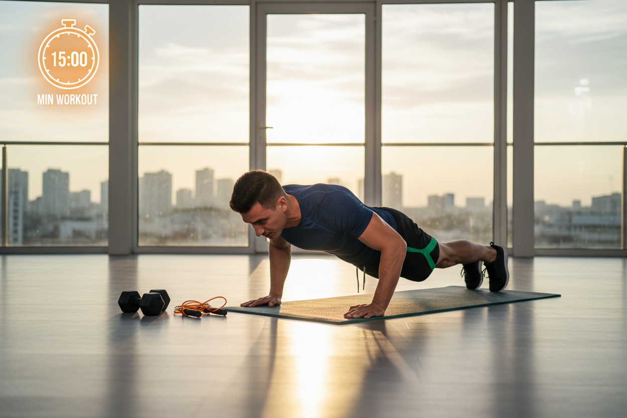 Quick & Effective 15-Minute Chest Workout You Can Do Anywhere