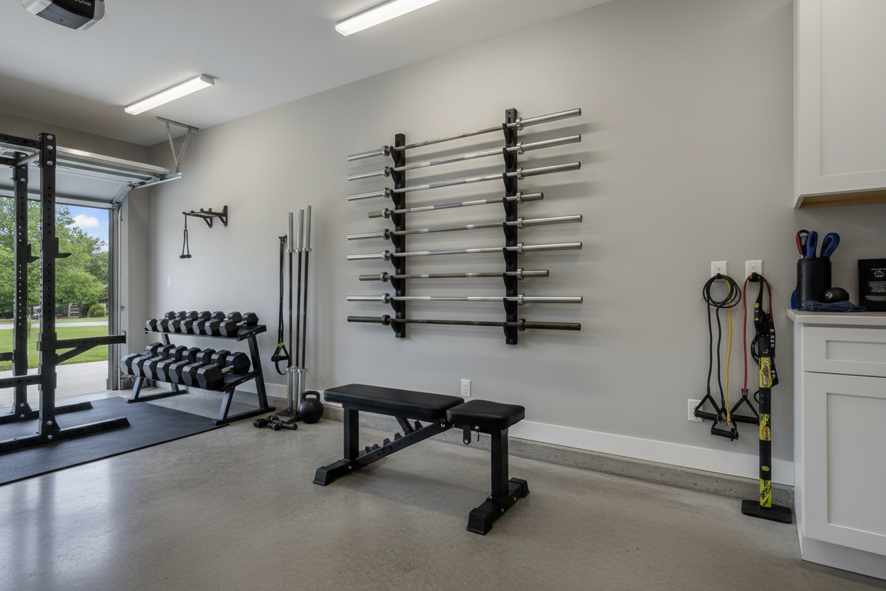 Reclaim Your Garage: Why Wall-Mounted Barbell Storage Changed My Workouts