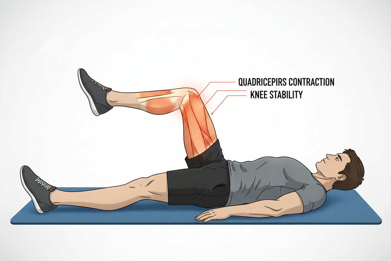 Restore Knee Stability With The Static Quadriceps Exercise