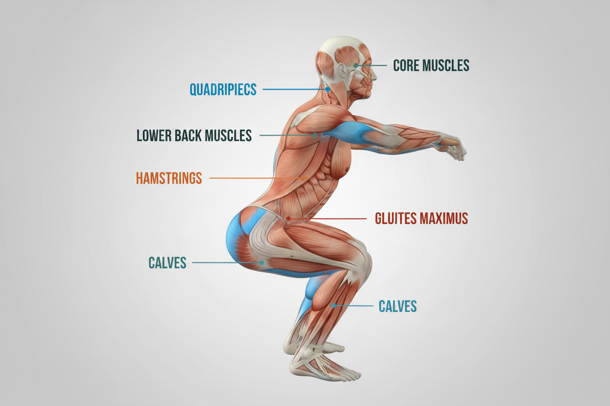 Squat Workout Muscles: The Definitive Anatomy Guide (2025)