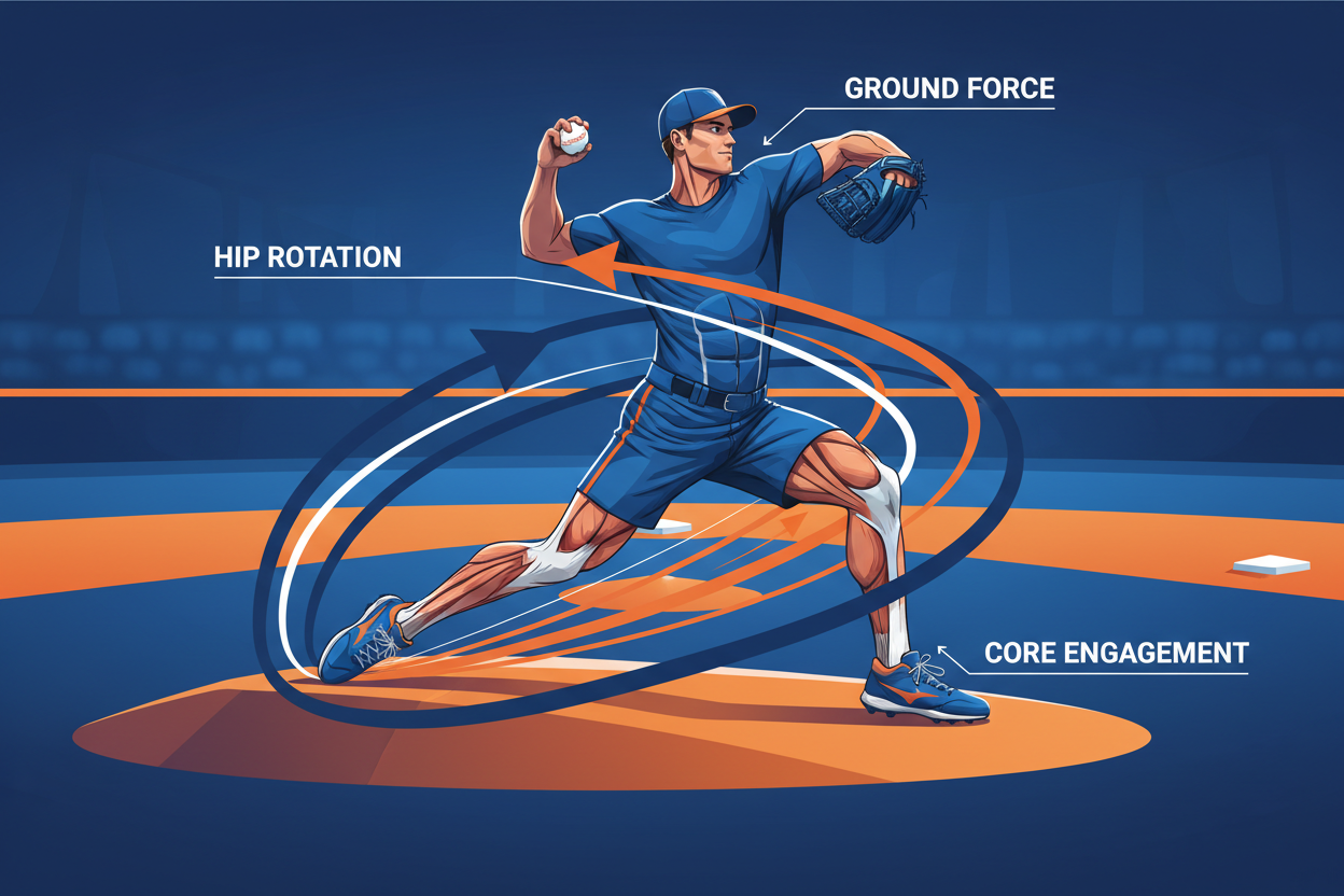 Stop Arm-Throwing: The Lower Body Blueprint for Adding Velocity and Power
