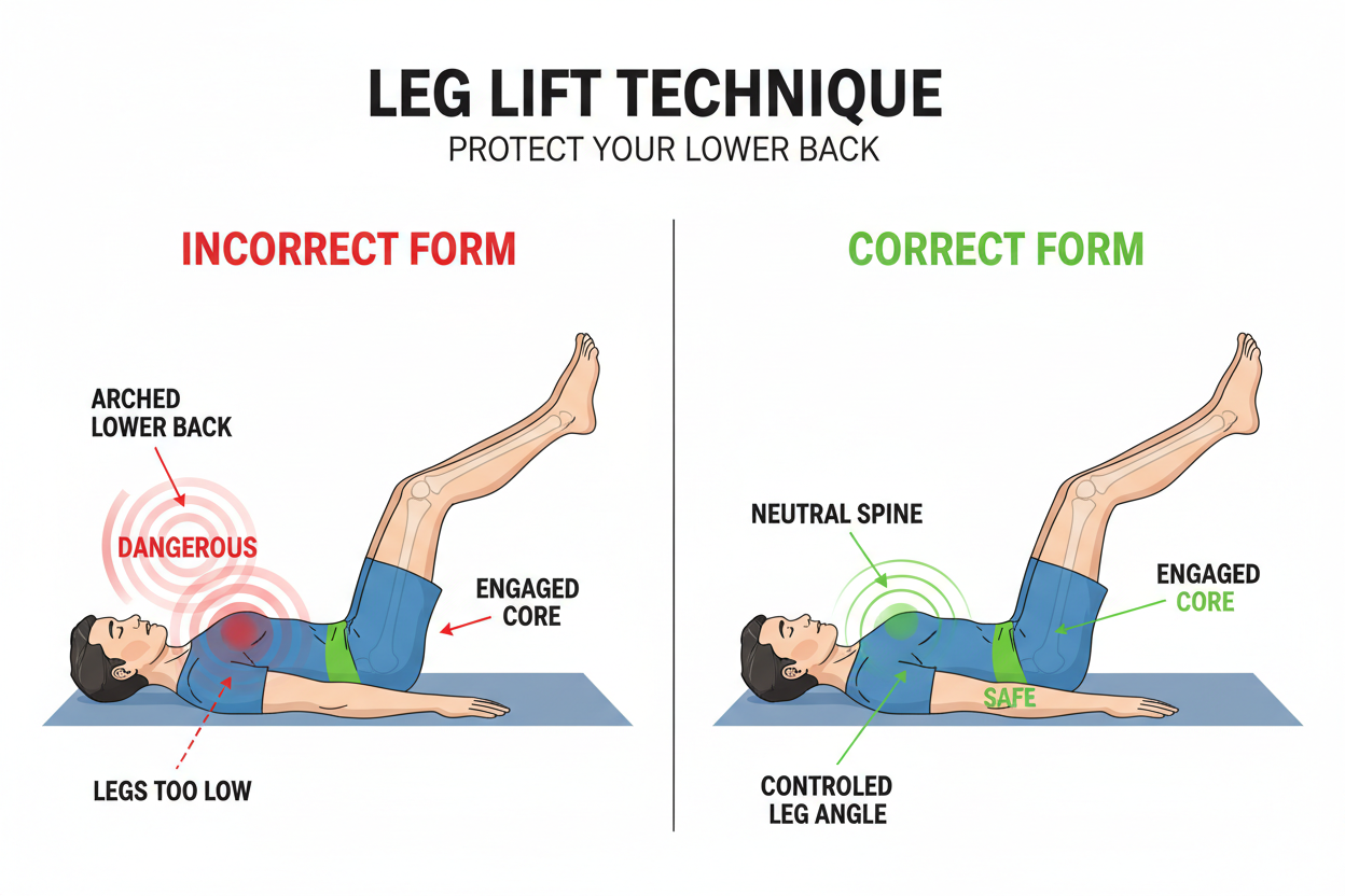 Stop Destroying Your Lower Back With Leg Lifts (Read This)