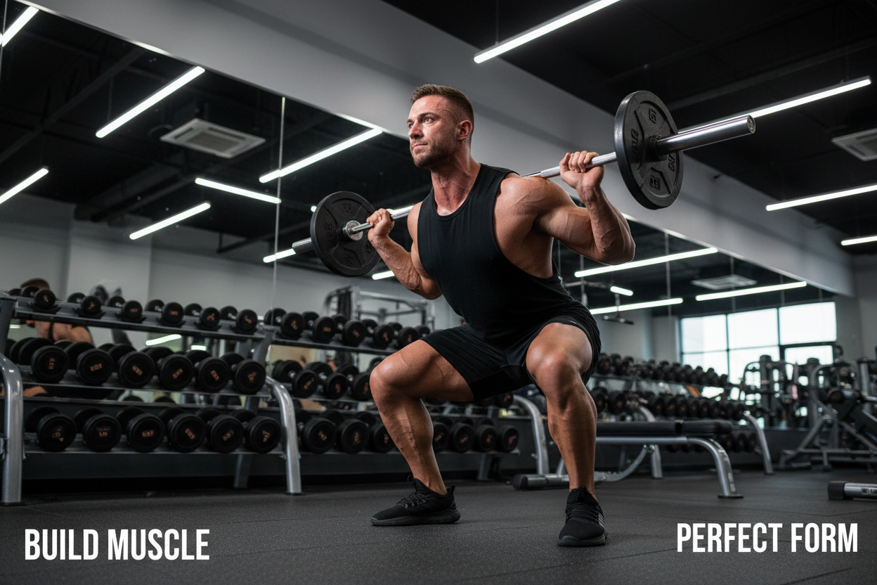 Stop Squatting Like a Powerlifter: The Real Bodybuilder Squat Workout