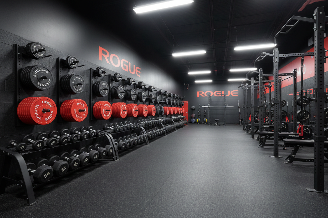 Stop Tripping Over Weights: A Deep Dive into Rogue’s Gym Organization Setup