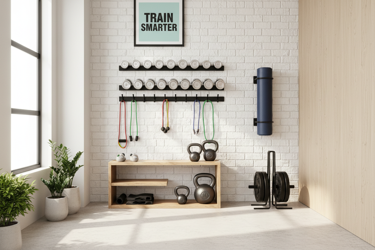 Stop Tripping Over Your Weights: Organizing a Tiny Home Gym Without Losing Your Mind
