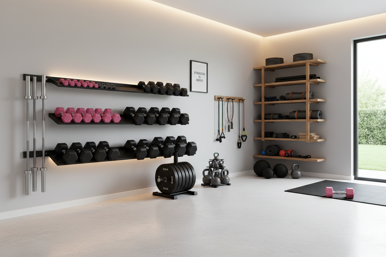 Stop Tripping Over Your Weights: The Ultimate Guide to Compact Gym Storage