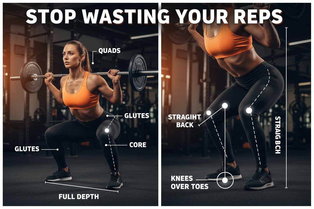 Stop Wasting Your Reps: The Only Squat Guide You Actually Need