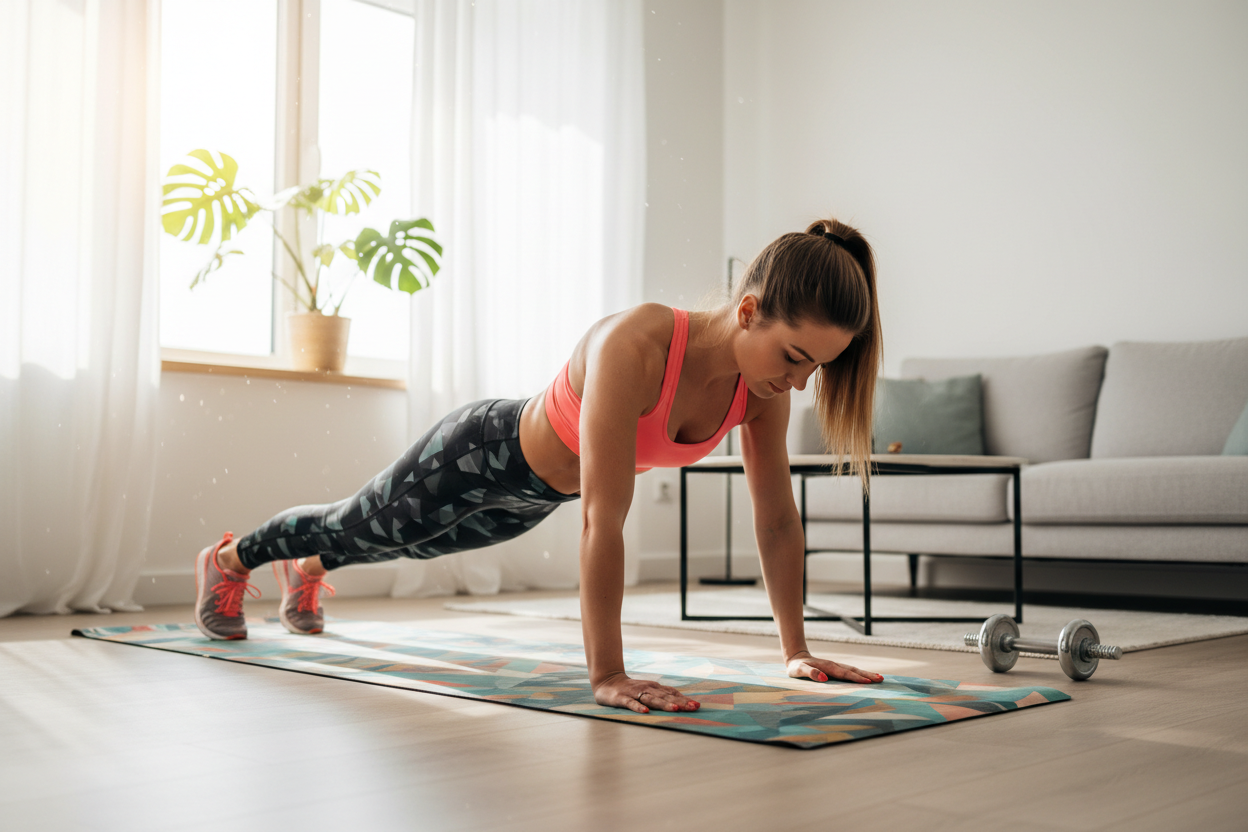The Best Chest Exercises for Women to Do at Home