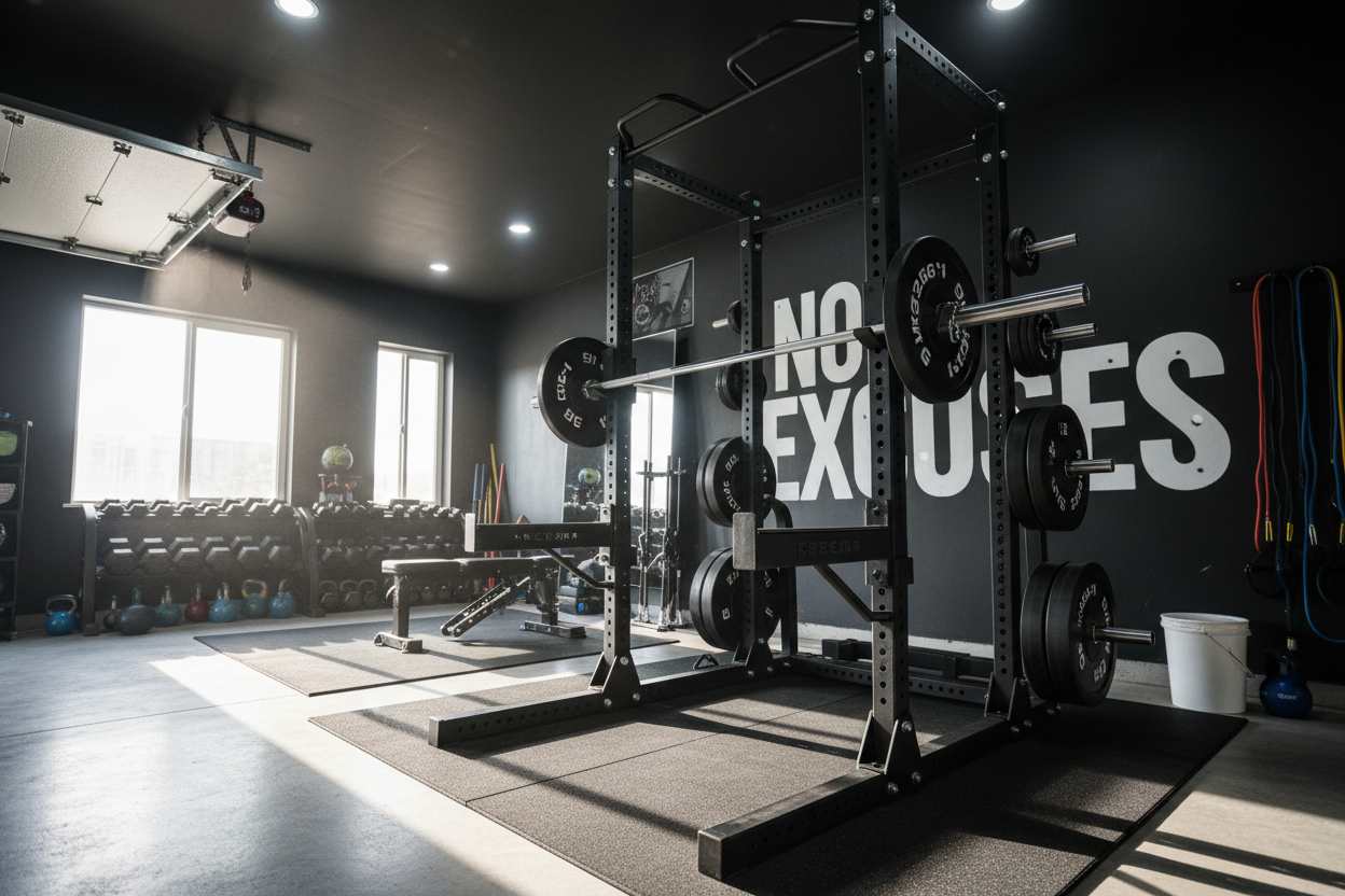 The Iron Foundation: Why Your Home Gym Needs a Barbell and Rack Above All Else