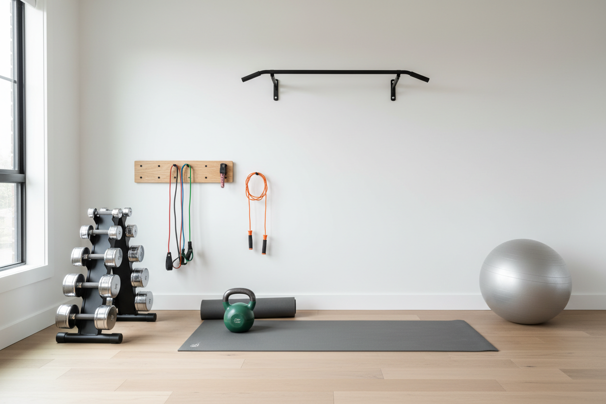 The Only 7 Pieces of Equipment You Actually Need for Your Home Gym
