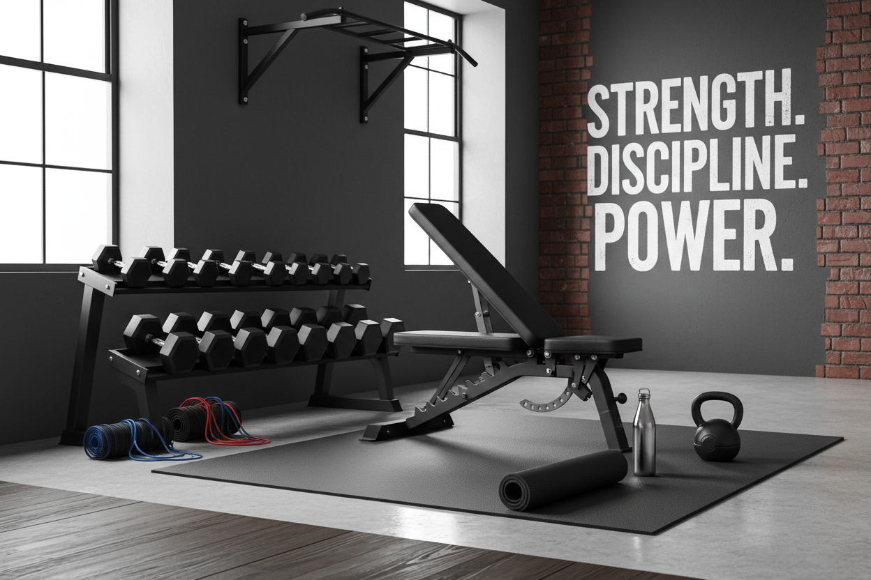 Top Home Gym Equipment Every Man Should Have