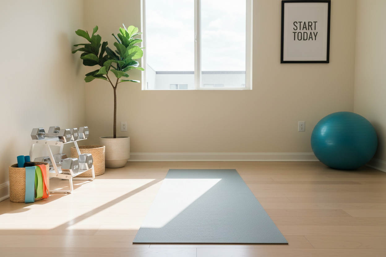 Top Home Gym Essentials for Beginners: Simple and Effective