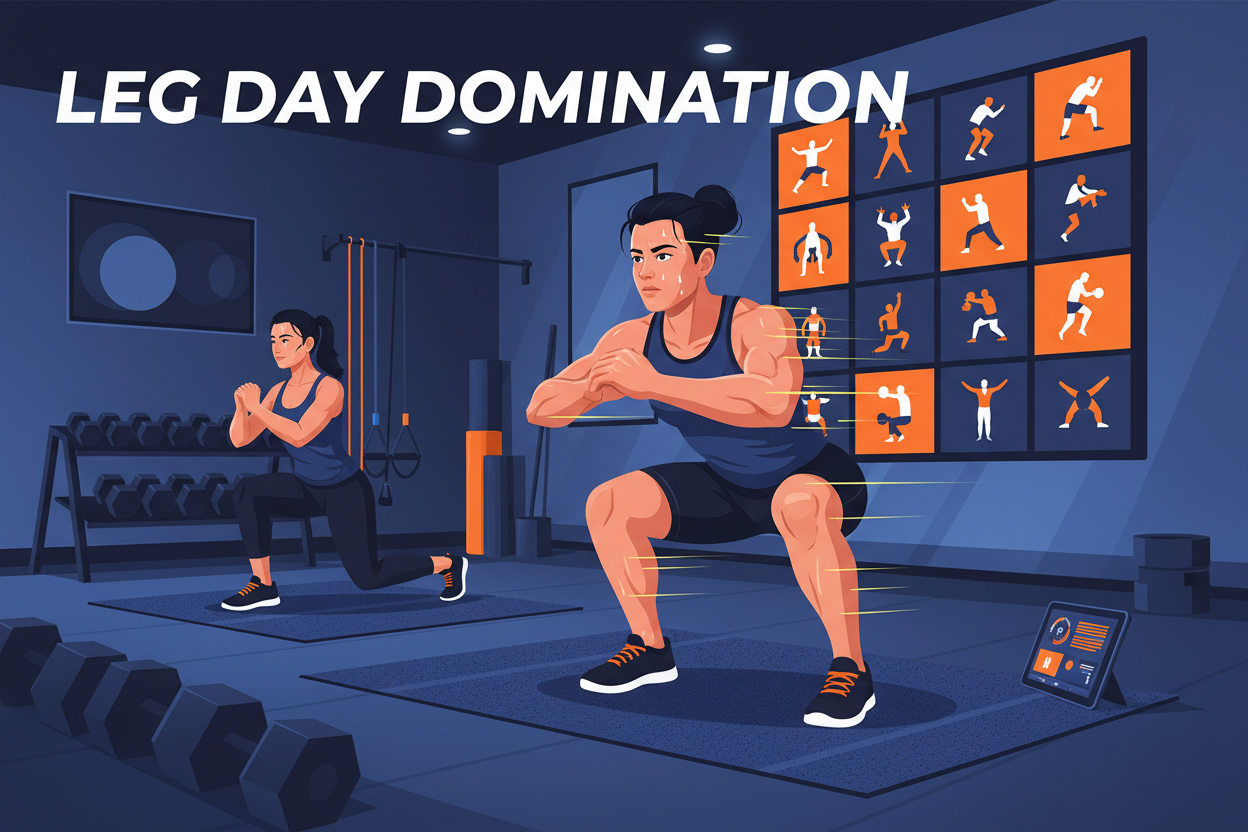 Torch Your Quads at Home: Navigating the Massive Darebee Leg Archive