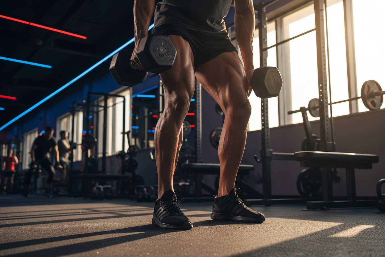 Torched Legs: How to Build Massive Hamstrings Using Only Dumbbells