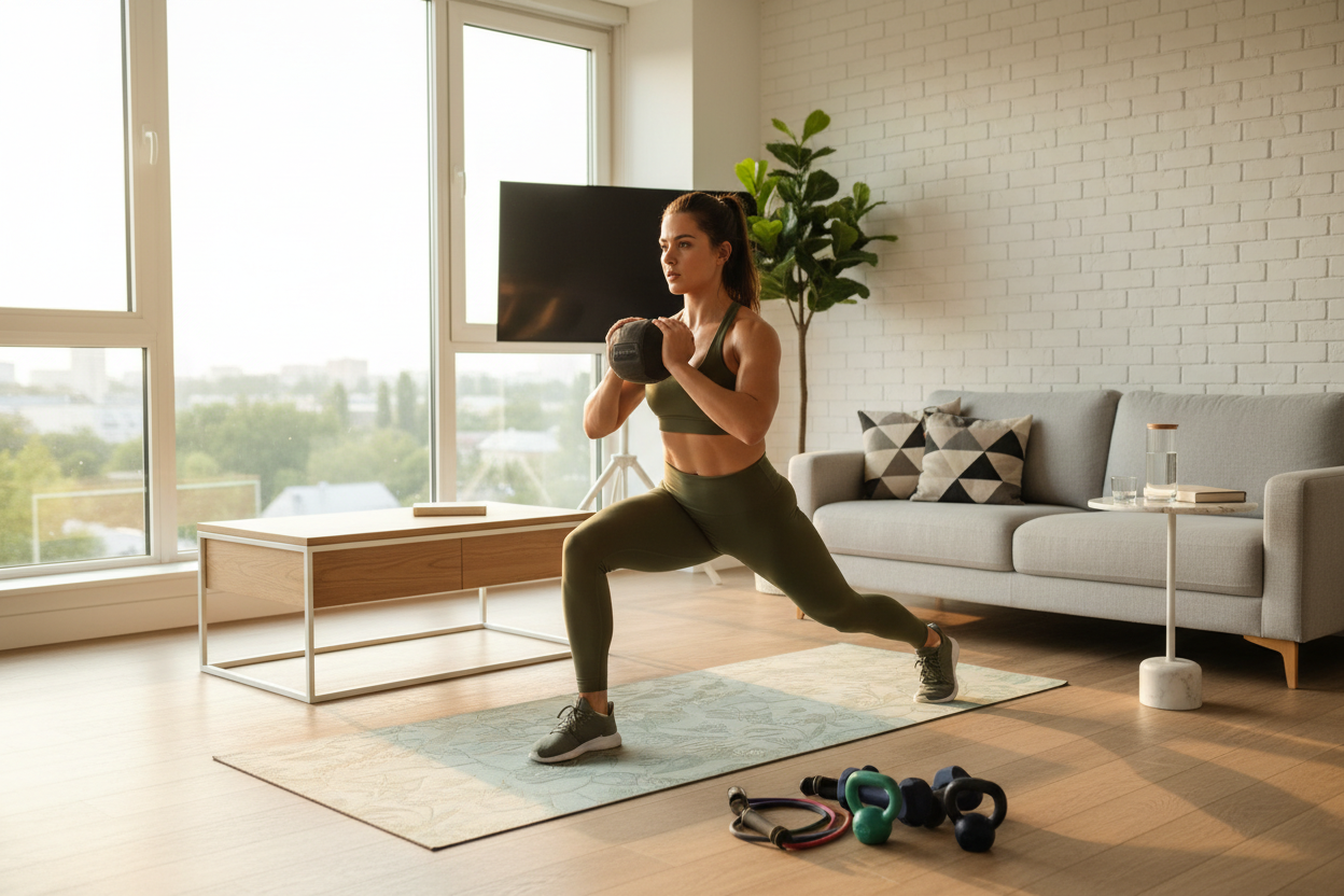 Torching Your Quads in the Living Room: A Guide to Effective Home Leg Training