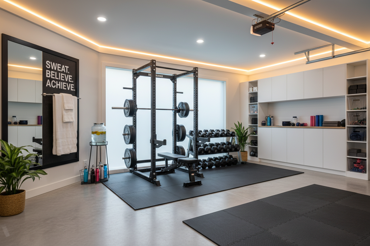 Transform Your Garage Into the Ultimate Home Gym Sanctuary