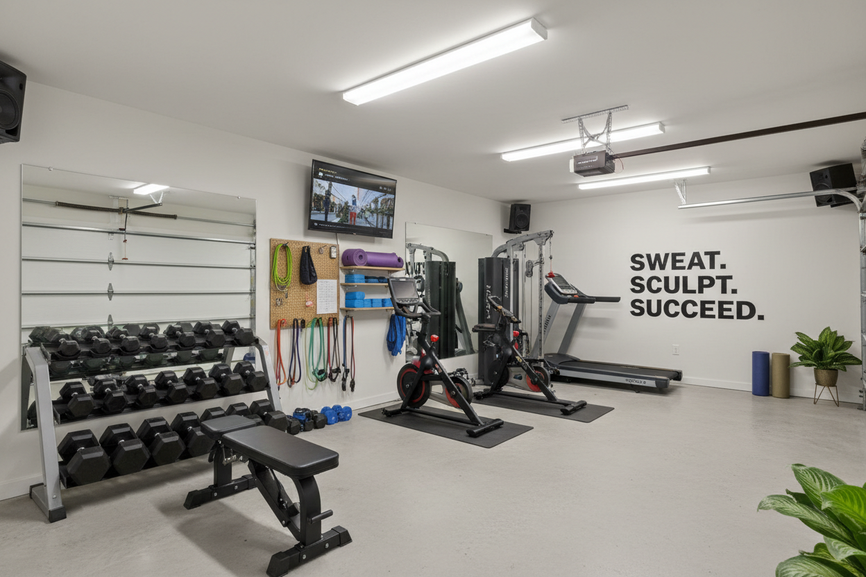 Transform Your Garage into the Ultimate Home Gym: Tips and Ideas