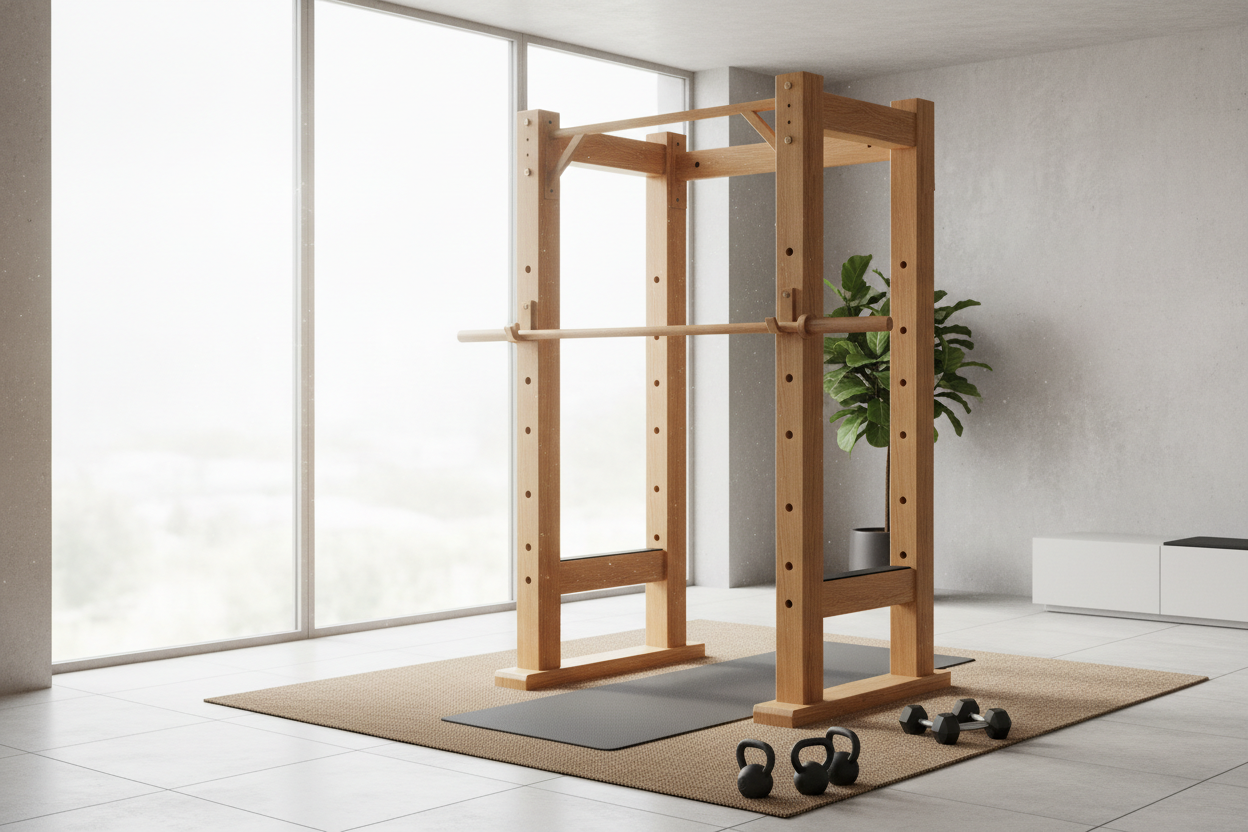 Why a Wooden Power Rack Could Be the Perfect Addition to Your Home Gym
