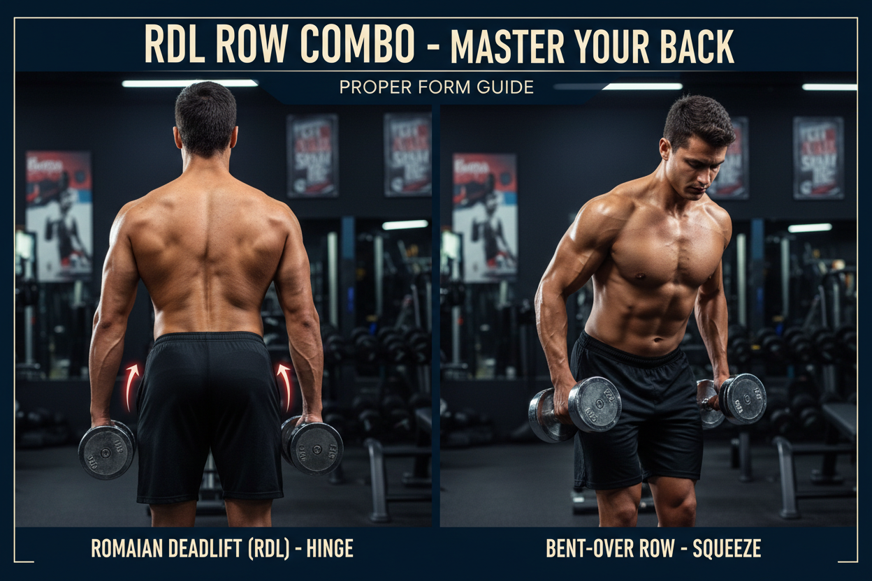 Why Your Back Workout Needs the RDL Row Combo