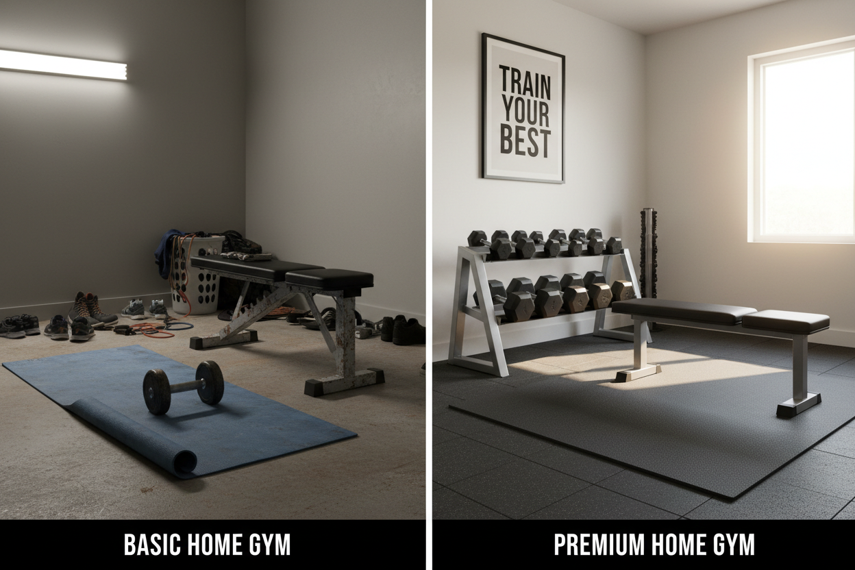 Why Your Home Gym Deserves Better Than Basic Equipment (And What Actually Works)