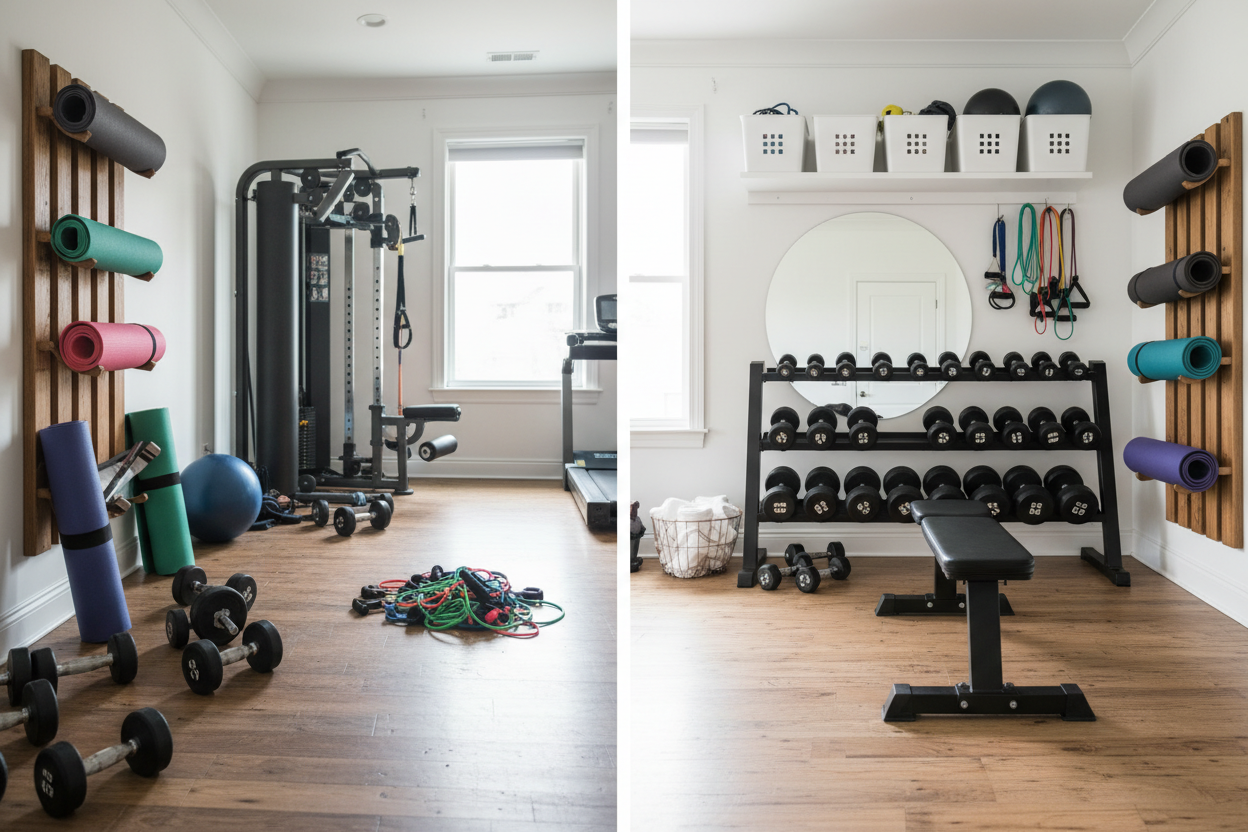 Why Your Home Gym Is Failing (And How to Fix It With Proper Storage)