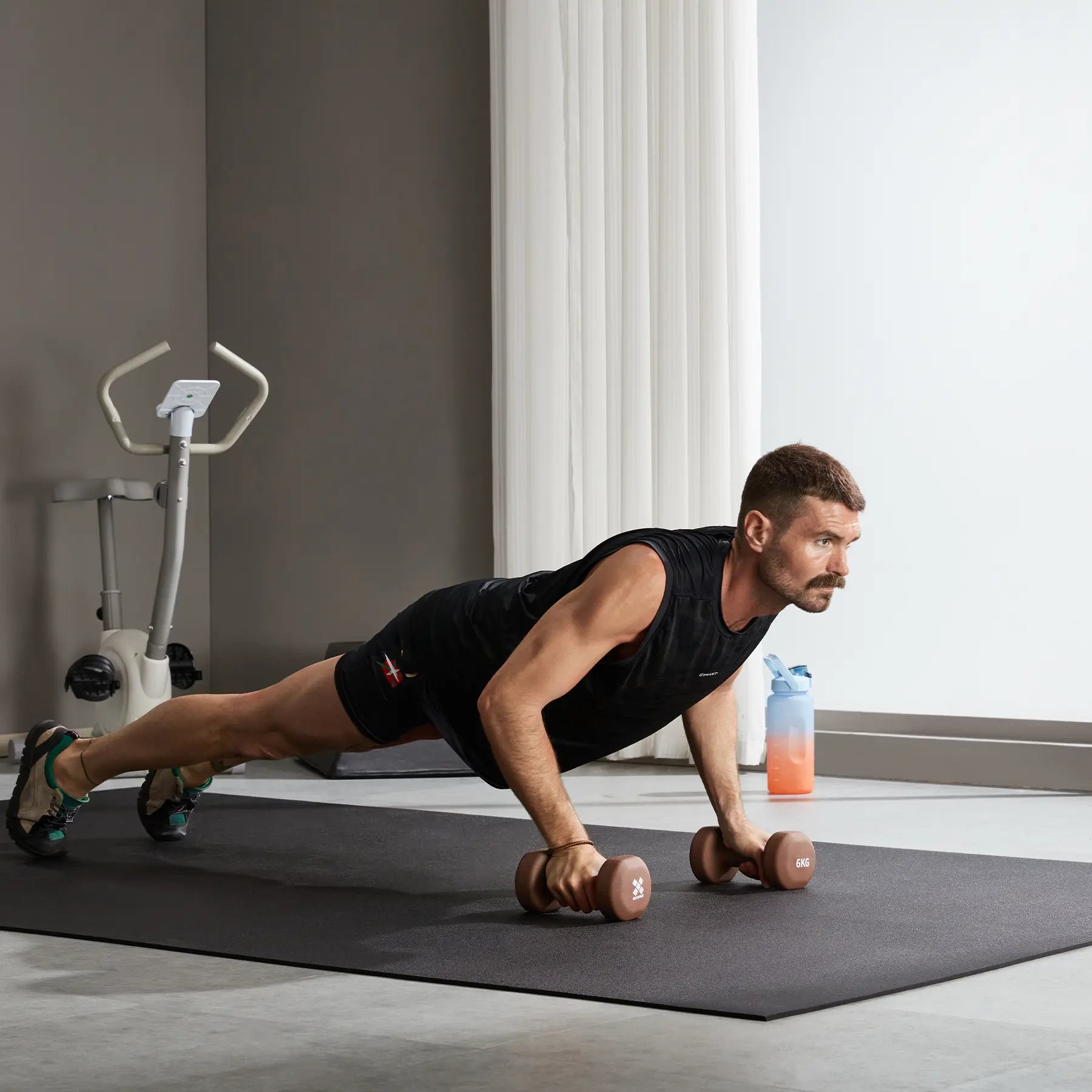 GXMMAT Large Exercise Mat 6'x4'