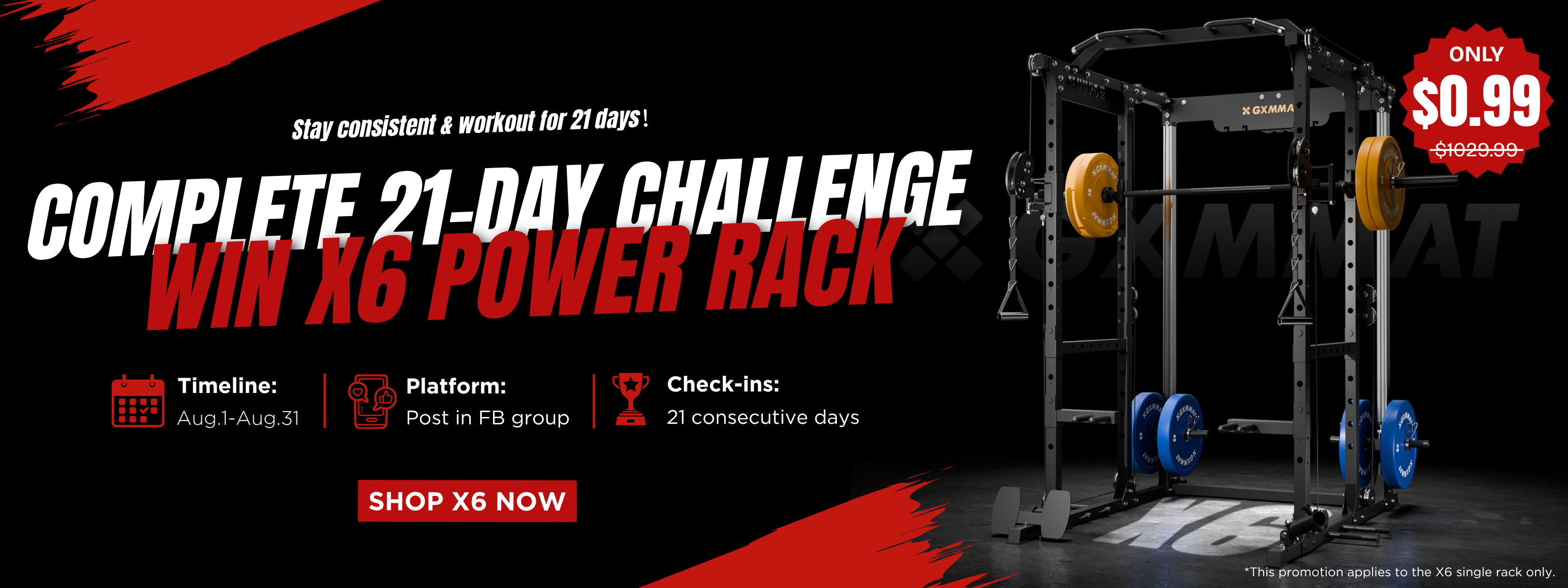 GXMMAT 21-DAY CHALLENGE Banner PC
