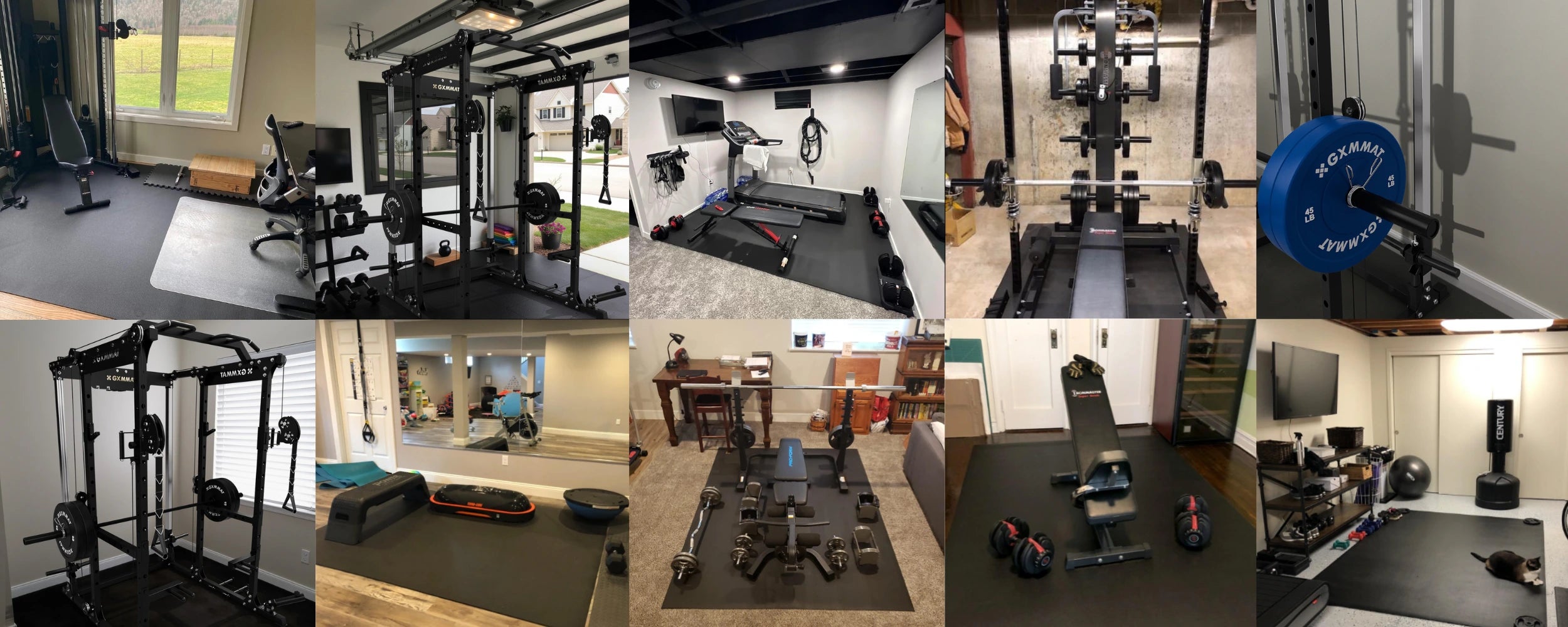 GXMMAT Home Gym User Showcase
