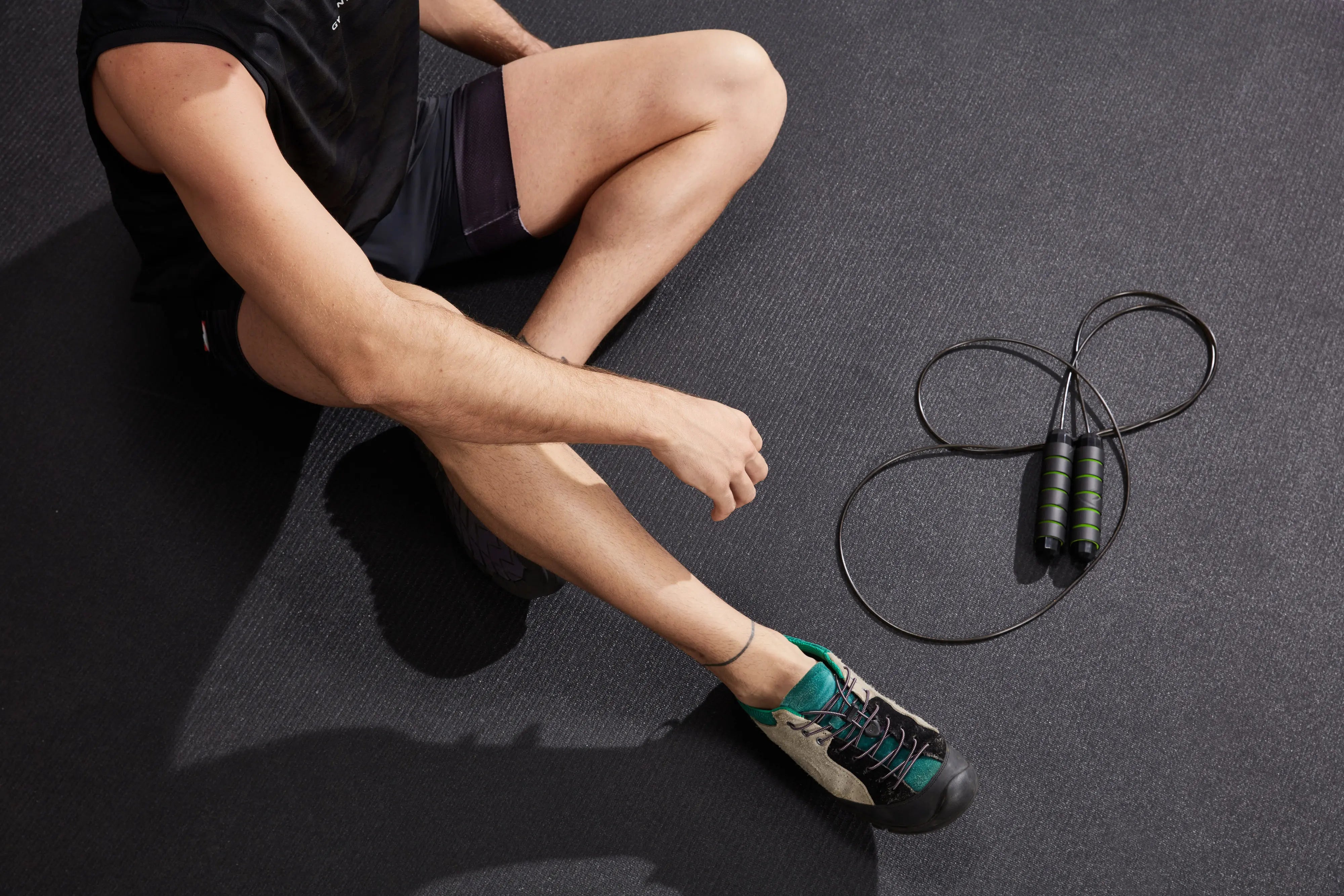 GXMMAT Large Exercise Mat with Easy-to-Clean Surface