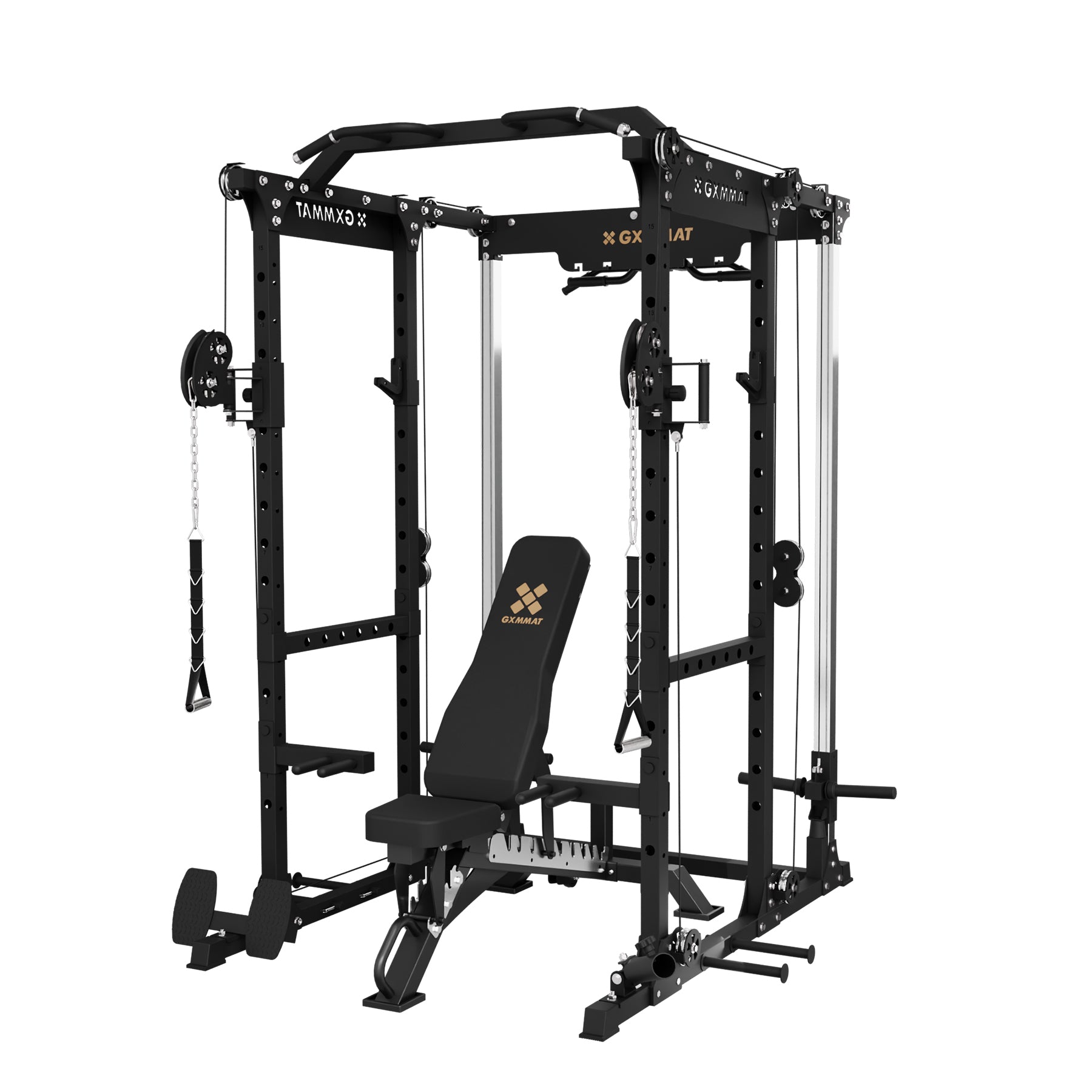 GXMMAT_X6_Power_Rack_Weight_Bench