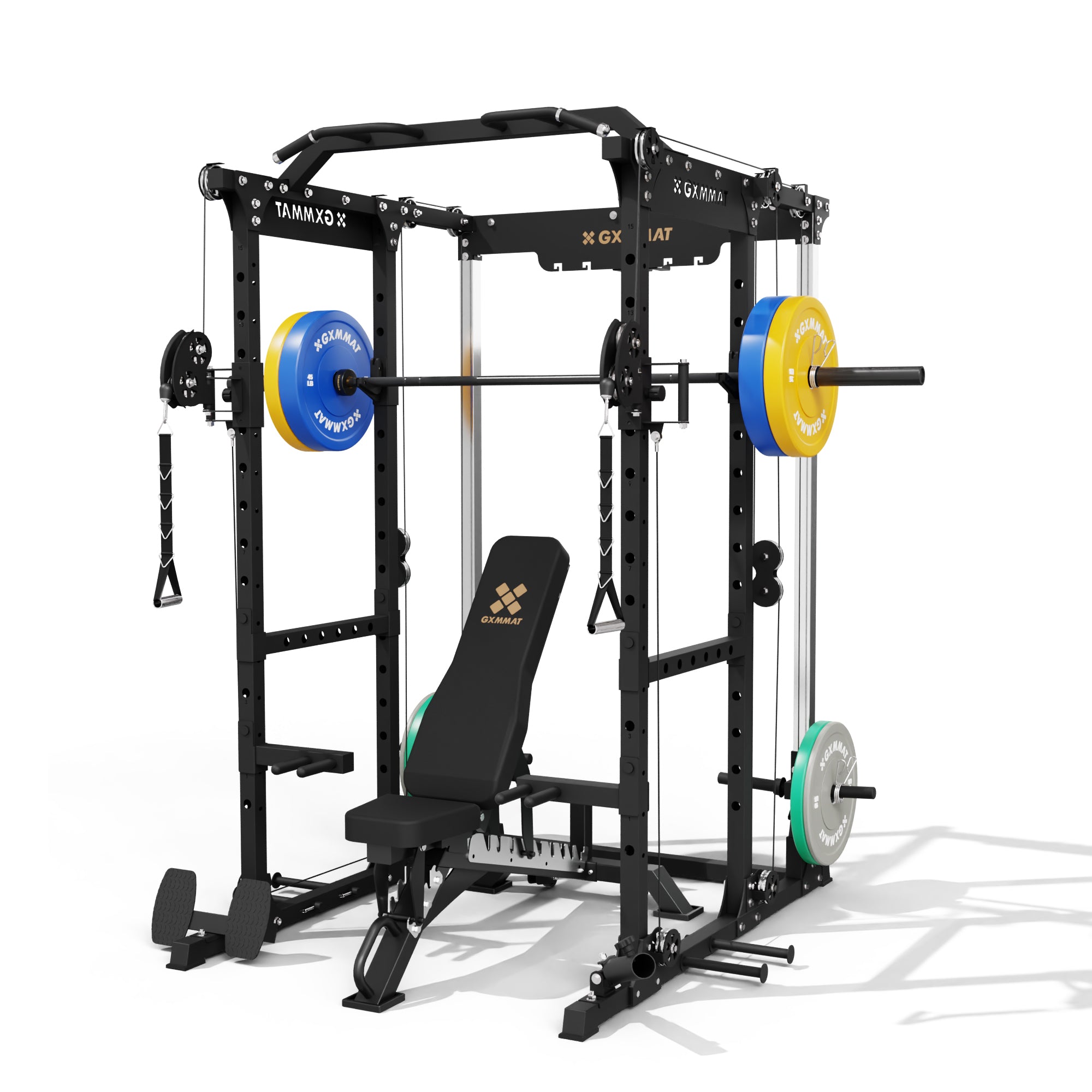 Home Gym Rack Package | All in One Home Gym Equipment | GXMMAT