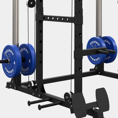 GXMMAT X6 Power Rack with Dual Cable System