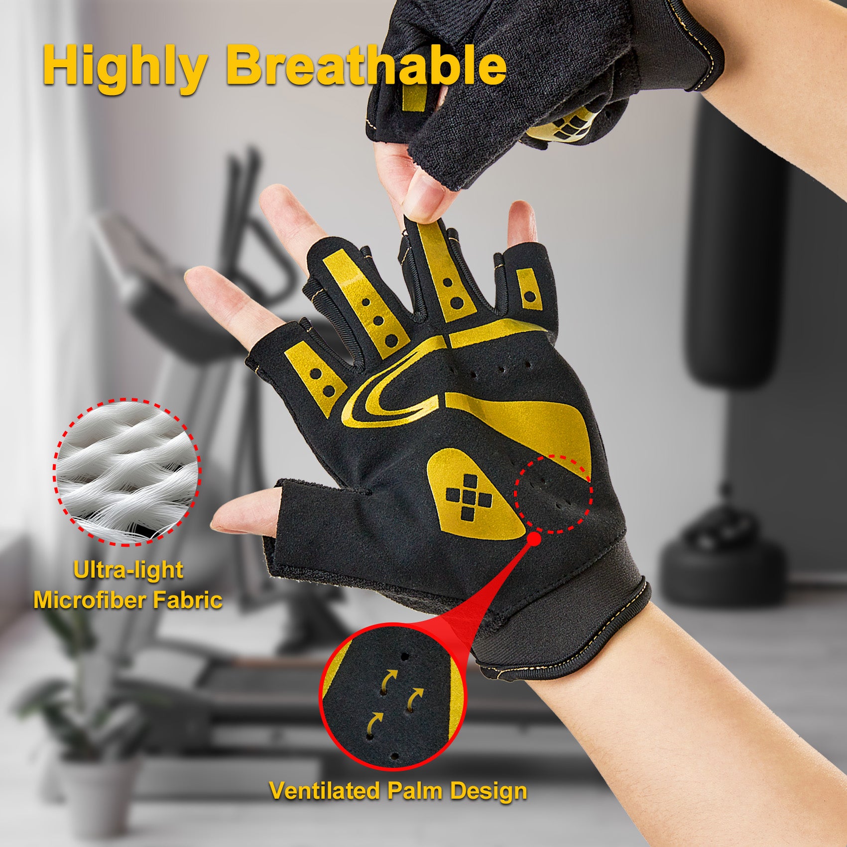 GXMMAT Yoga Gloves