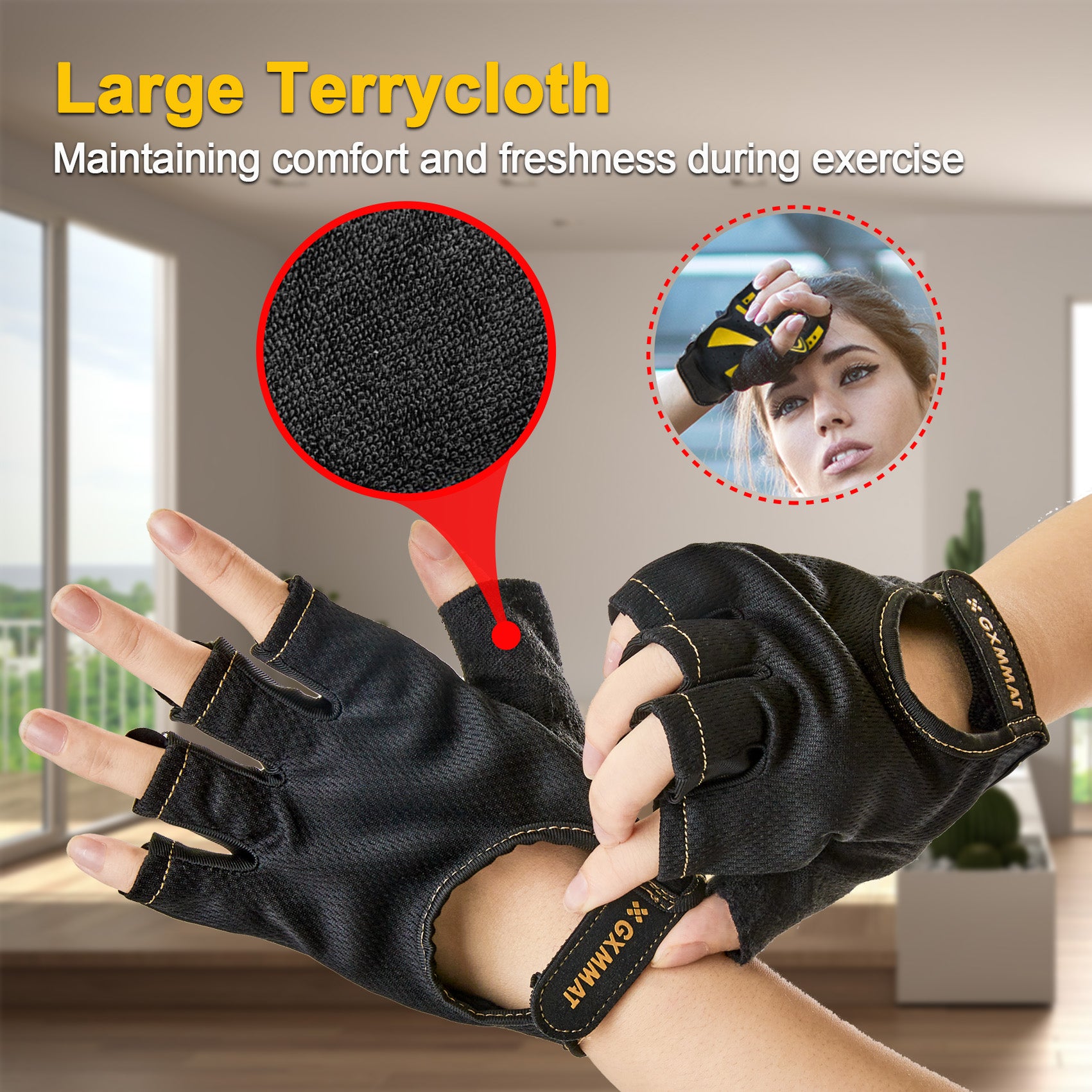 GXMMAT Yoga Gloves