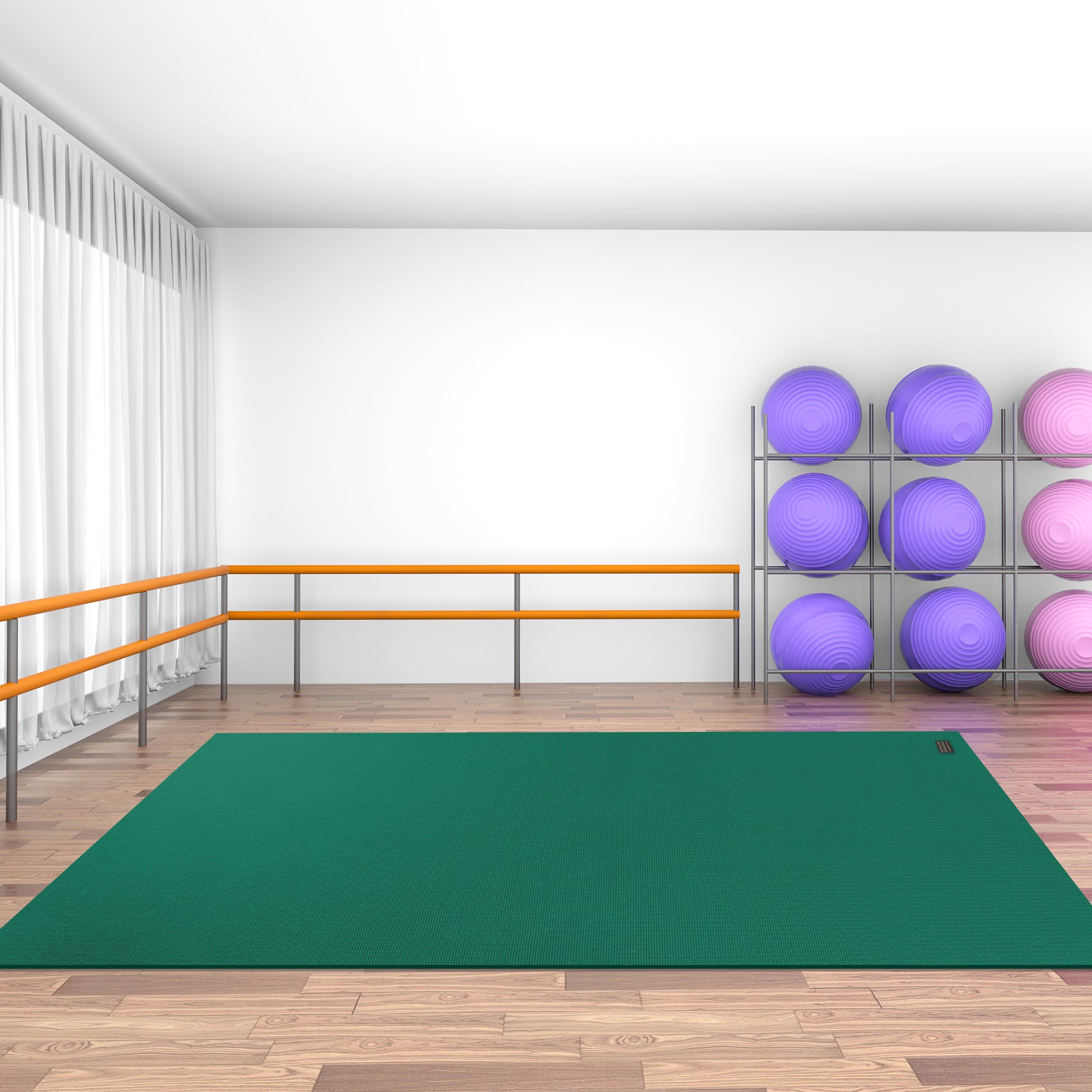 Gxmmat Extra Large Yoga Mat 6'x12', Infinite Space, Without Restraint