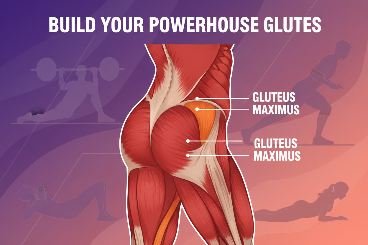 Beyond the Squat: How to Build a Complete Backside by Hitting All Three Glute Muscles