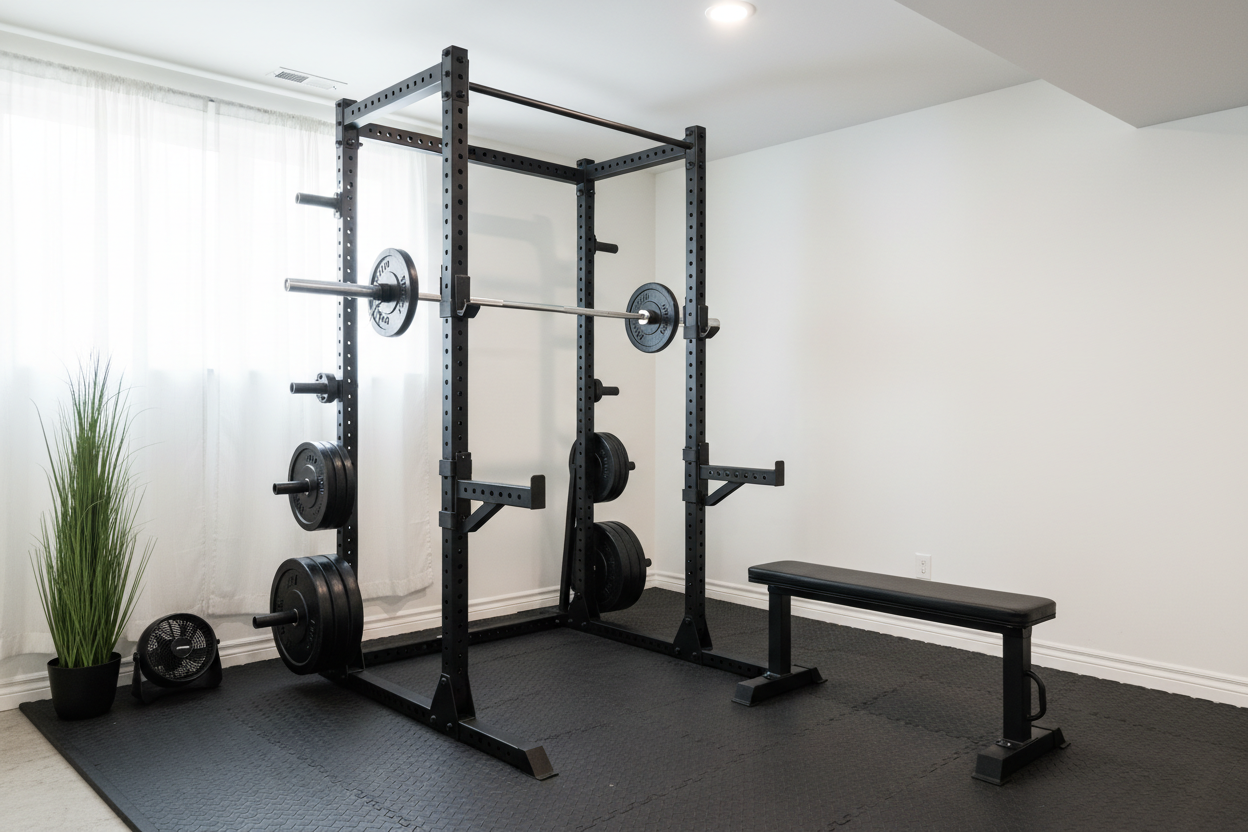 Build a Complete Home Gym with a Power Rack Without Breaking the Bank