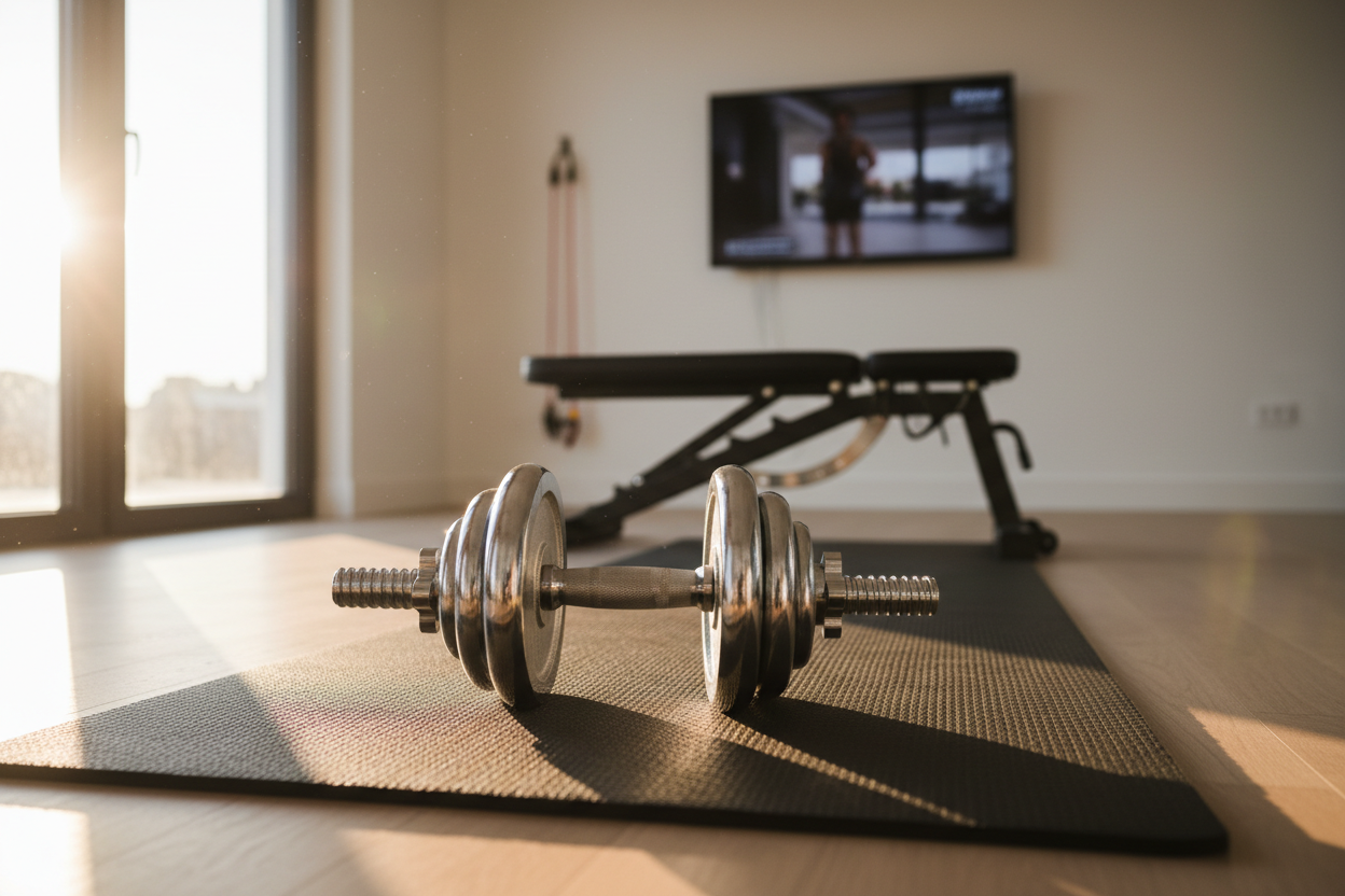 Build a Powerful Chest With Dumbbell Workouts at Home